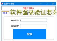 软件登录验证怎么做？5种高效实现方案详解