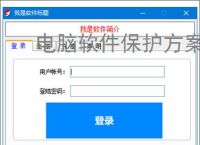 电脑软件保护方案全面解析