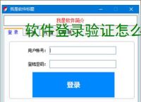 软件登录验证怎么做？5种高效实现方案详解