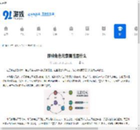 原神角色元素属性是什么-原神角色元素具备何种属性 - 91手游网